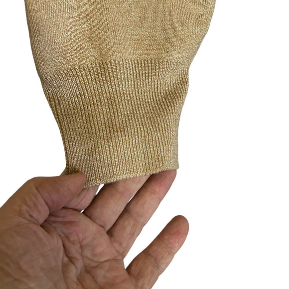 Silversilk Men’s Heavy Sweater XXL Tan-Brown Full Zip Pockets Fall-Winter - Picture 6 of 10